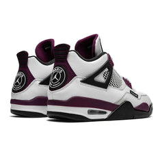 Jordan 4 "PSG Neutral Grey Bordeaux"