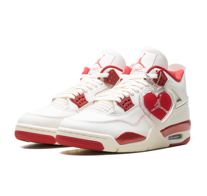 Jordan 4 Retro Valentine's Day Sierra Red