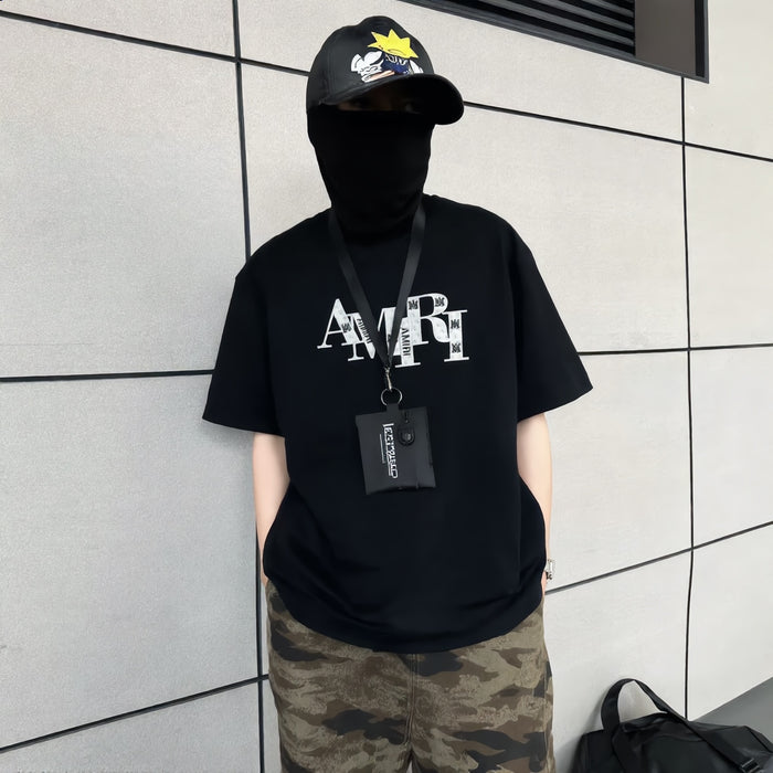 Amiri manga corta para hombres
