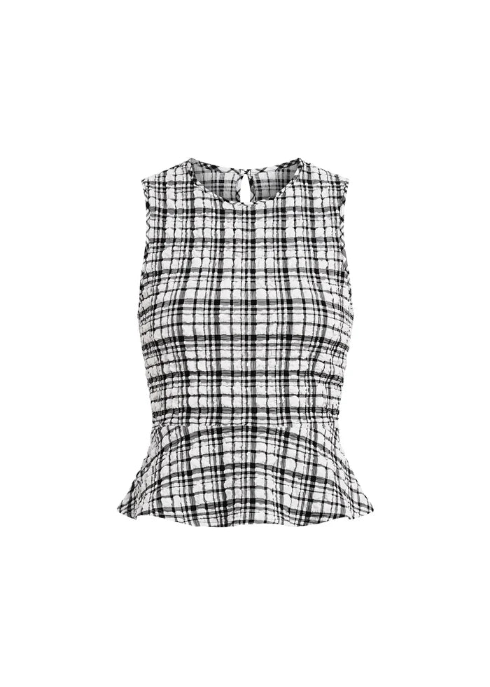 Brinley Top in Plaid