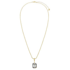 CZ Emerald Statement Necklace