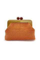 Dixie Clutch Bag - Orange