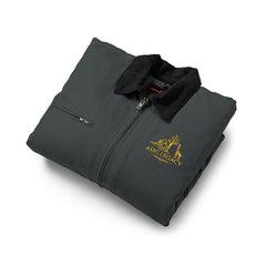 Duck Cloth Work Jacket — "Wrench & Torch" Mechanic Logo Chest asig legacy