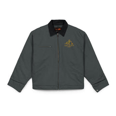 Duck Cloth Work Jacket — "Wrench & Torch" Mechanic Logo Chest asig legacy