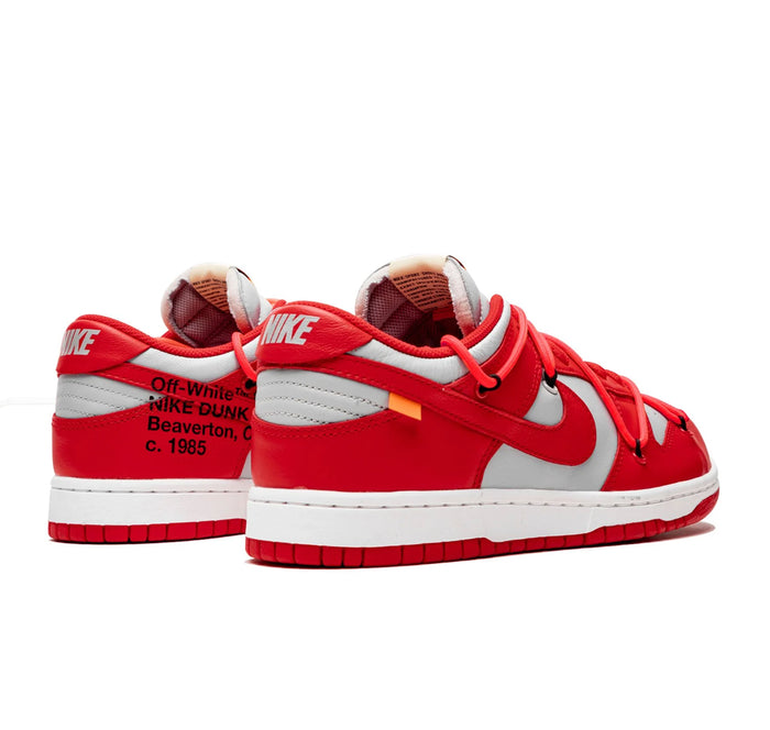 Nike Dunk Low "Off-White University Red"