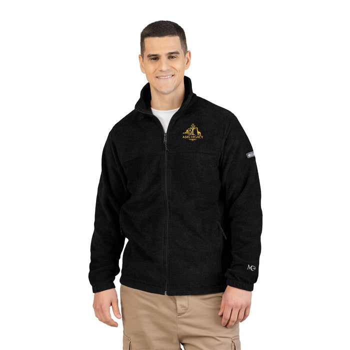 Embroidered Gold Mountain Fleece Jacket  Asig legacy