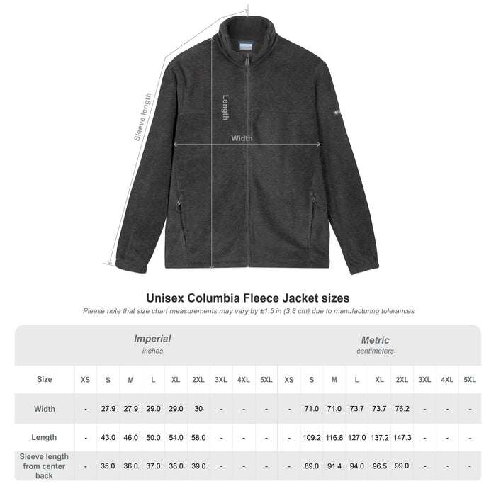 Embroidered Gold Mountain Fleece Jacket  Asig legacy