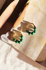 Forest Reverie Earrings - Green