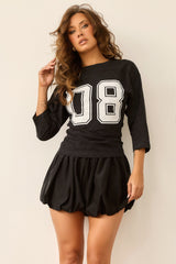 Game On Top - Washed Black