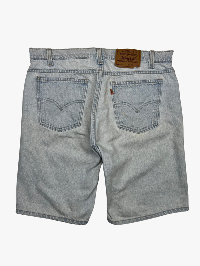 Levi’s 505 Orange Tab Denim Shorts