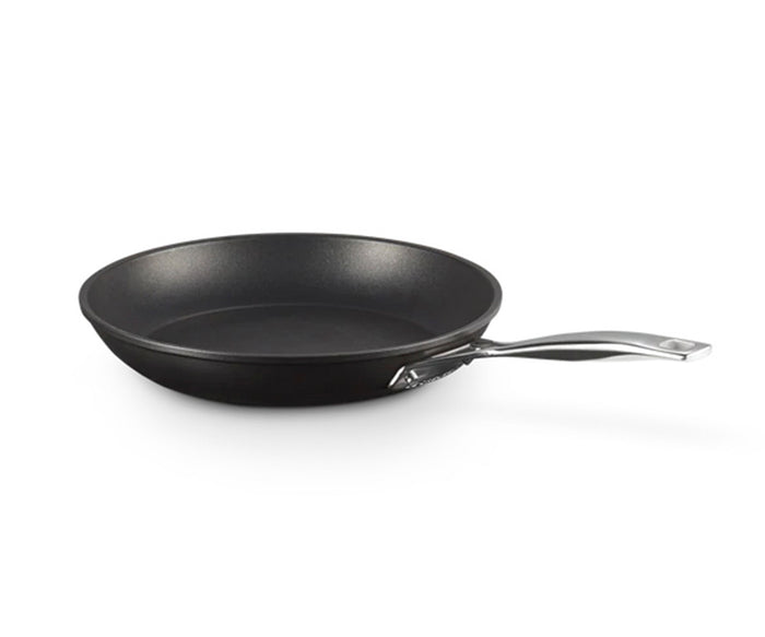 Low Frying Pan In Non-Stick Aluminum, Black