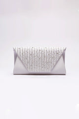 Moonlight Sonata Clutch Bag - Sliver