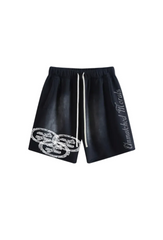 Morals Shorts - Faded Black