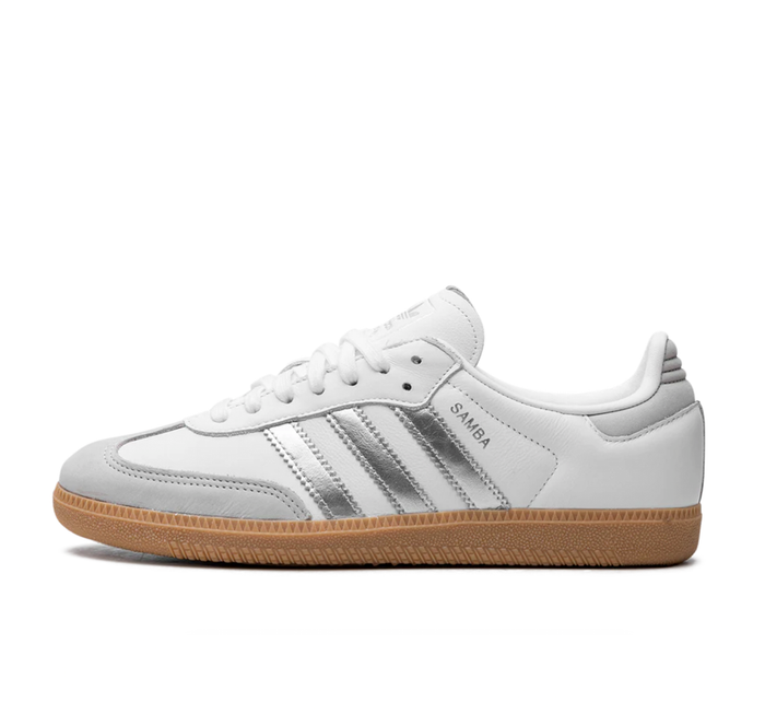 adidas Samba OG "White Silver Metallic Grey"