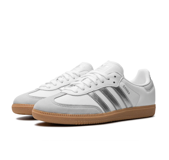 adidas Samba OG "White Silver Metallic Grey"