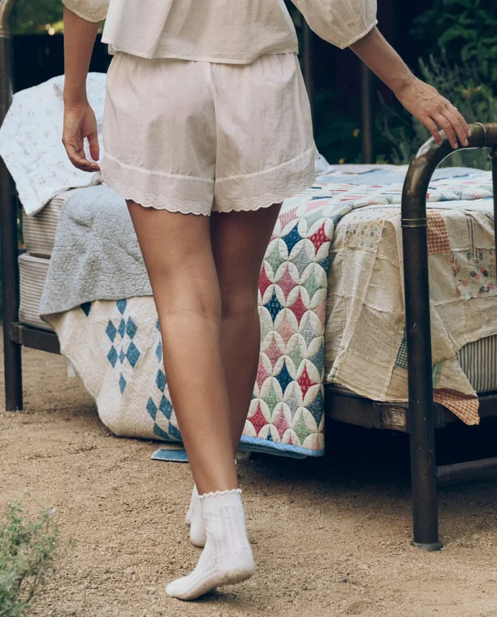 The Eyelet Tap Short