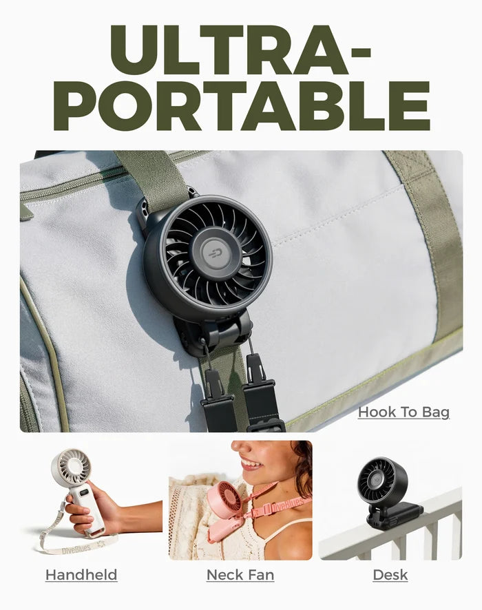 Turbo Wind Handheld Fan