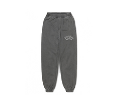 Washed Grey Loose Cuffed Joggers