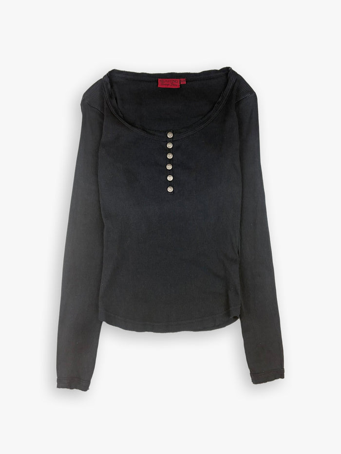 Women’s Blasting Ribbed Long-sleeve