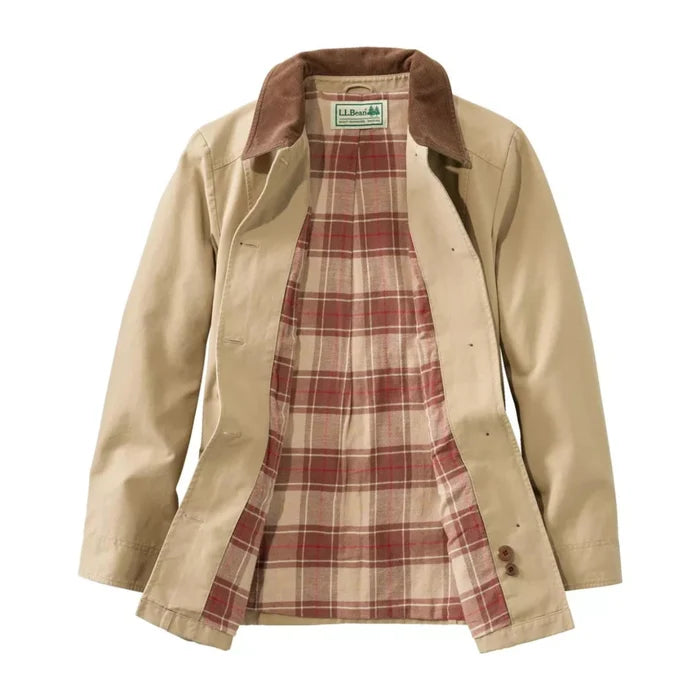 Women's Flannel-Lined Adirondack Barn Coat