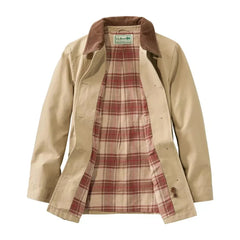 Women's Flannel-Lined Adirondack Barn Coat
