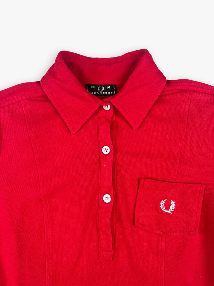 Women’s Fred Perry Long-sleeve Polo Shirt