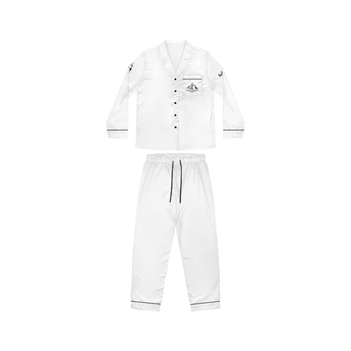 Women's Satin Pajamas (AOP)