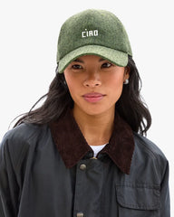 Wool Baseball Hat in Green