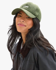 Wool Baseball Hat in Green